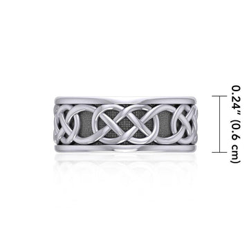 Celtic Knot Silver Ring TRI1206 - Jewelry